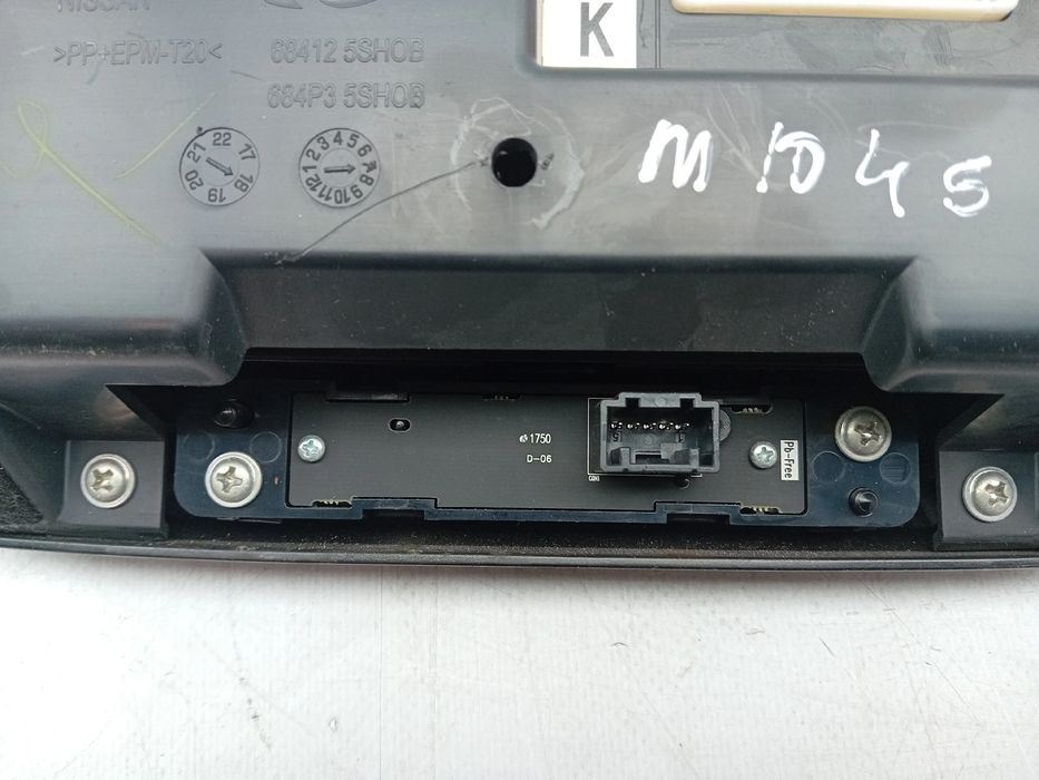 Botão / interruptor do AC NISSAN Leaf EV (ZE1)