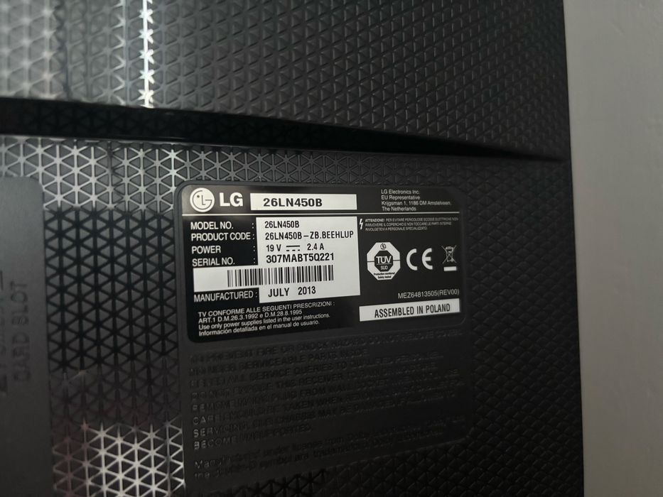 Sprzedam telewizor LG 26 cali