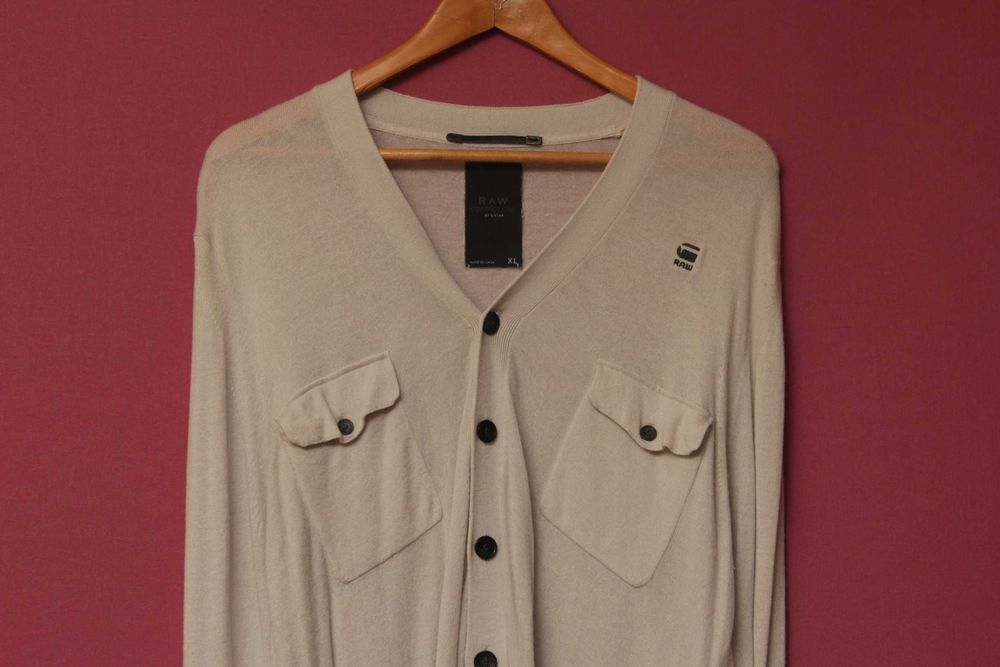 G-Star RAW  рр XL кардиган модал хлопок кашемир