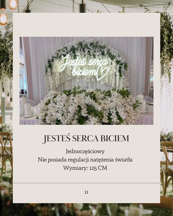 Wypożyczalnia napisów led - lokalnie w Lublinie/Czuby