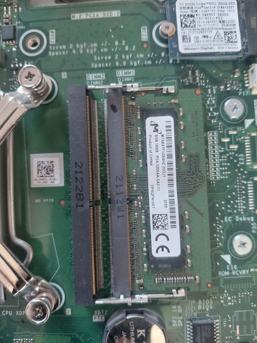 Dell OptiPlex 3280 AIO (i3/i5 10 gen, 8GB RAM, 256GB SSD) – Nie włącza się / Na części