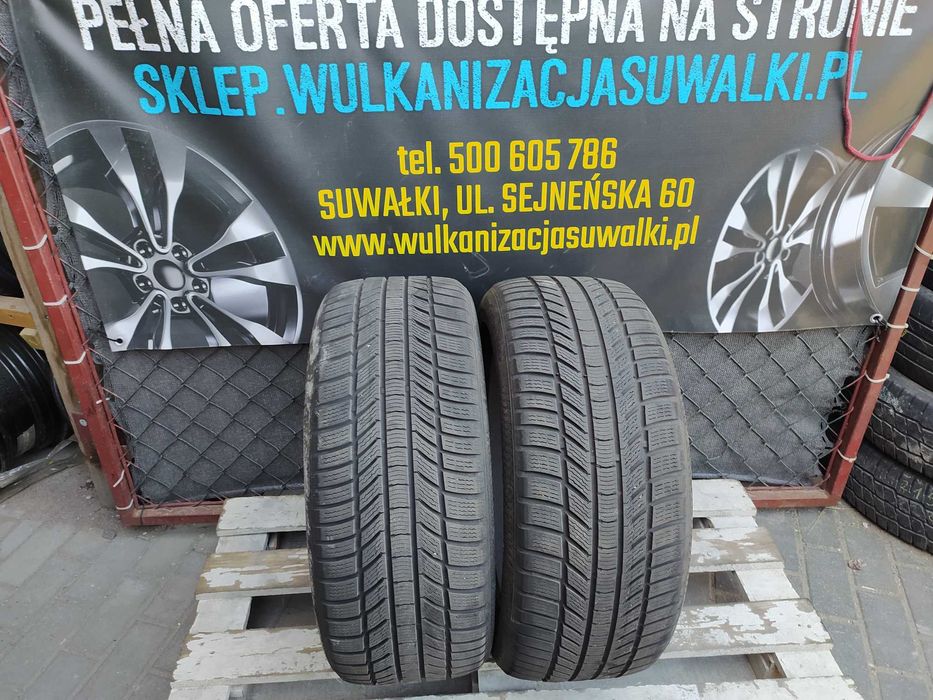 2x używane opony zimowe 245/45 R18 Continental 2022r Gwarancja Montaż
