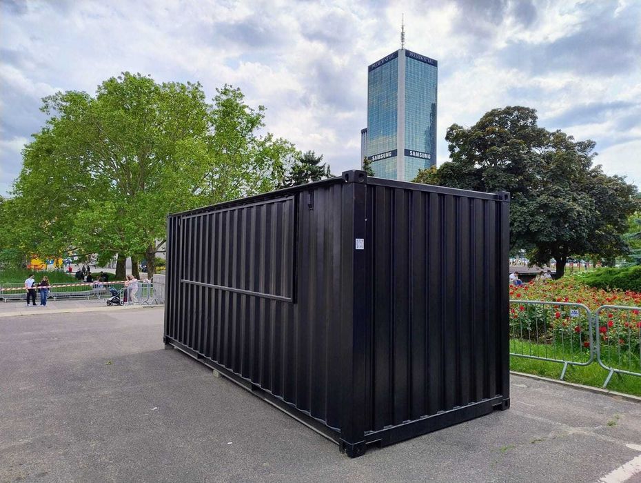 Kontener barowy, pod gastronomię, na sezon