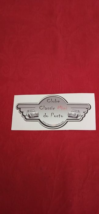 Autocolante Clube Classic Mini do Porto