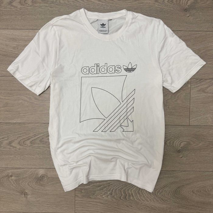 Футболка Адідас Орігіналс Adidas Originals з принтом, Розмір XL