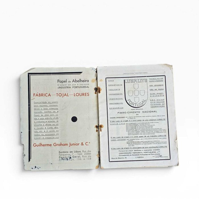 Revista Antiga “Indústria Portuguesa” N.º 82 — Dezembro 1934
