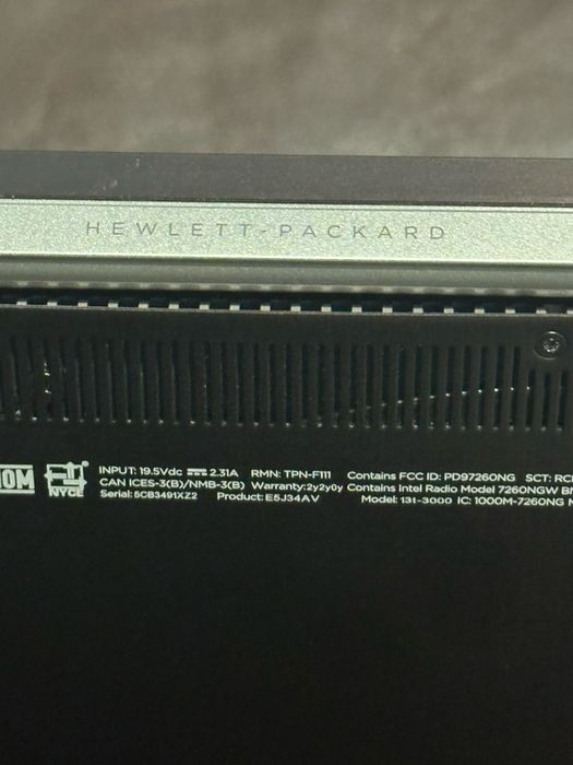 HP Spectre 13t-3000 новий преміум ультрабук Intel i5 SSD 512ГБ