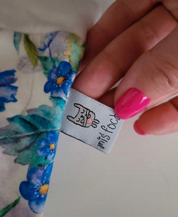 Dres miś foch r 6-9 mc bluza spodnie  komplet