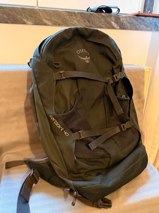 Mochila viagem OSPREY Fairview 40 - Preto - Como nova!