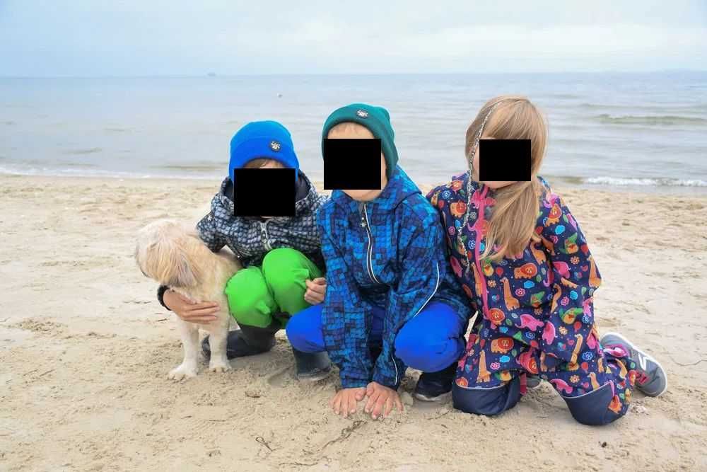 Kurtka softshell 122 chłopięca