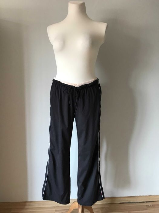 Czarne spodnie sportowe NOWE r.44 BonPrix Plus size dres trekkingowe