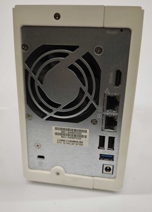 NAS QNAP TS-219P+ D'occasion 2 Baies HDD/SSD 2x1 To Avec USB