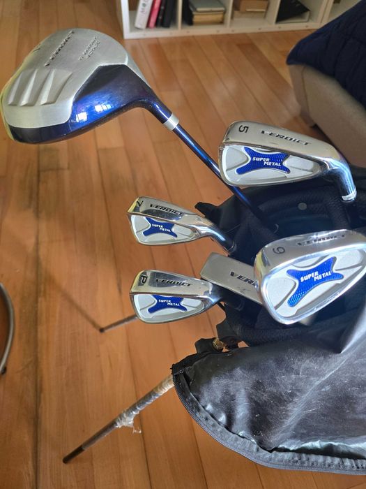 saco de golf e acessórios