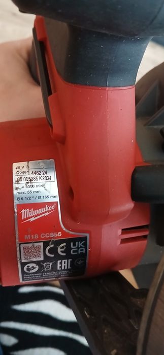 Milwaukee M18 CCS55-801, wysyłka gratis