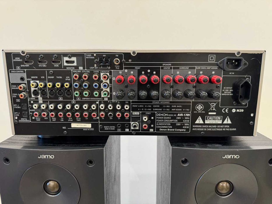 AV-ресивер 7.1 Denon AVR-1709: 5 300 грн. - Акустические системы