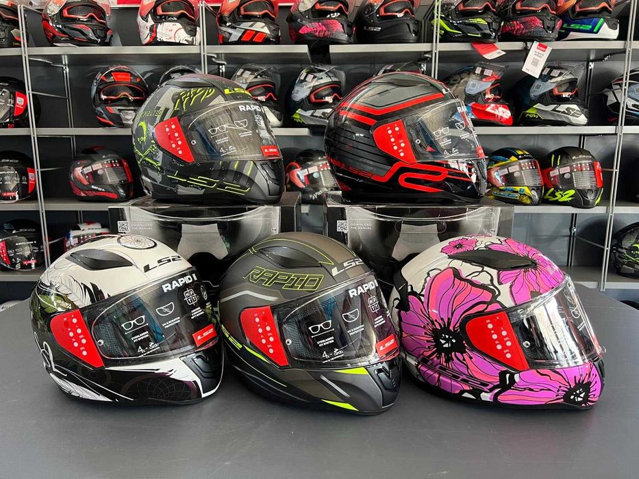 Capacete estrada / cross / aberto / integral / modular LS2 Novos