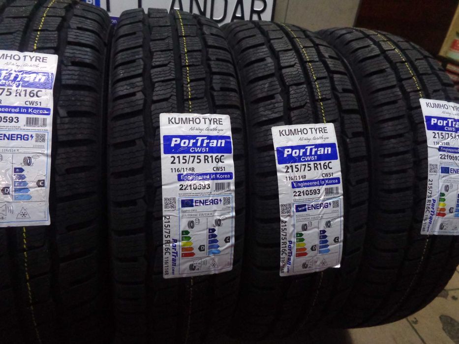 215/75R16C KUMHO ProTran CW51 - do bus-a , Nowe Opony Zimowe , ANDAR