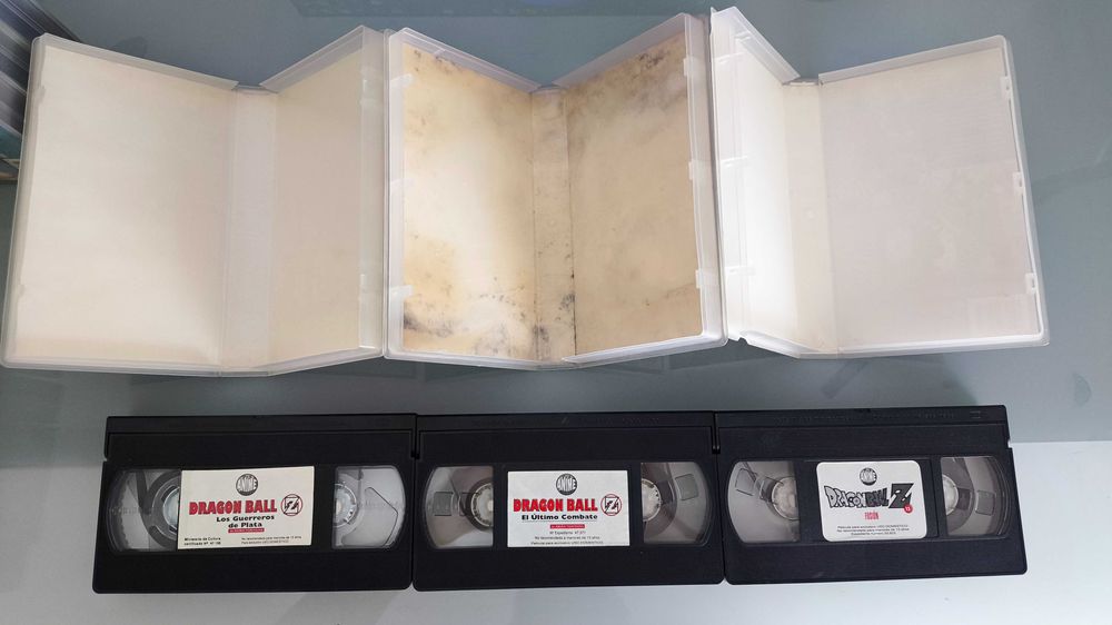 Dragon Ball / Dragon Ball Z – Lote de 12 VHS Originais Anime Video (Anos 90)