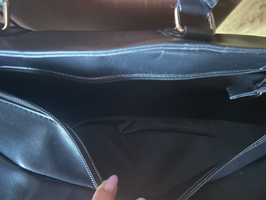 Torebka duża czarna