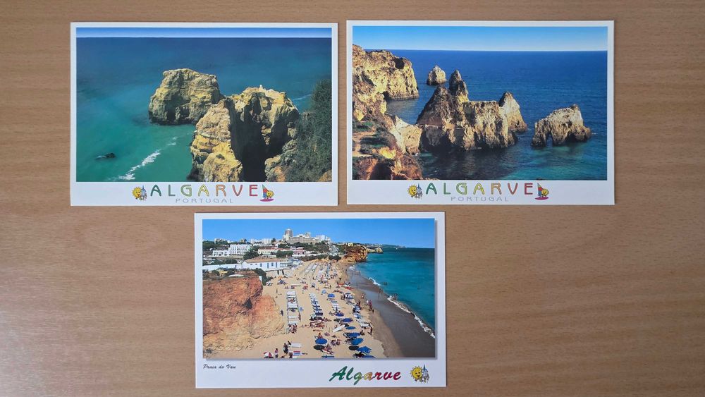 3 postais do Algarve