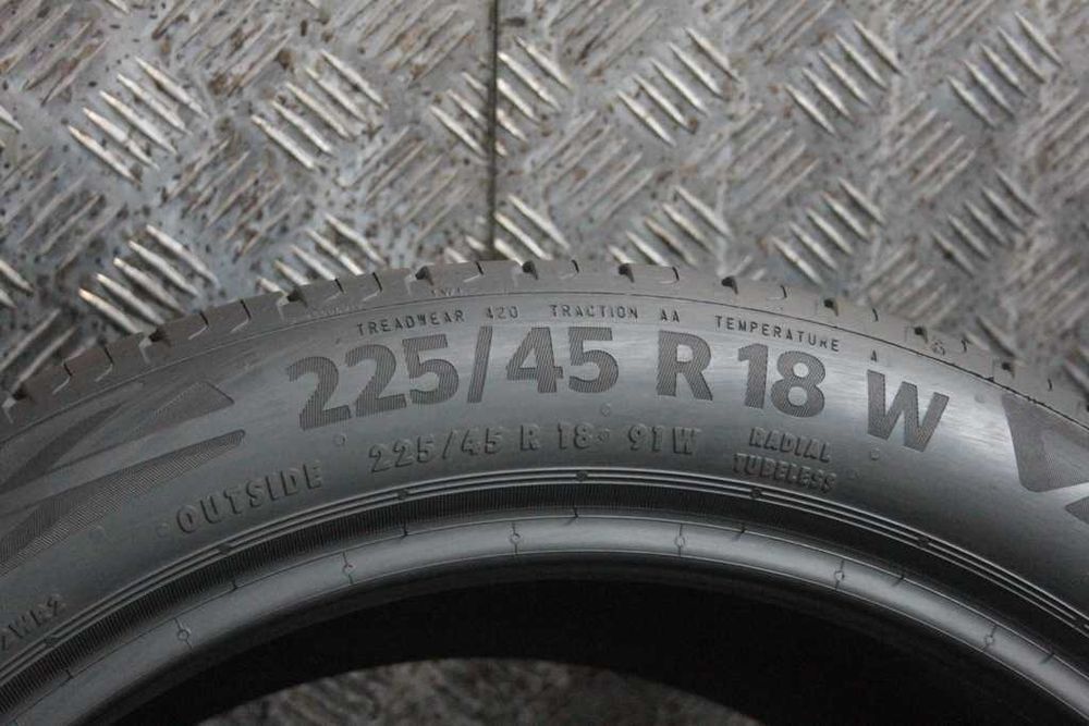225/45/18 Continental EcoContact 6 225/45 R18 91W MO