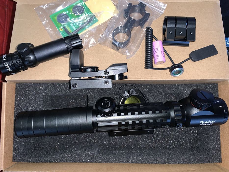 Luneta taktyczna Bestsight 3-9x32EG zestaw 3 w 1 Polecam Gliwice ...