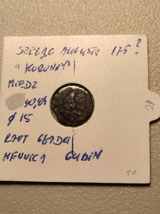 Szeląg koronny Augusta