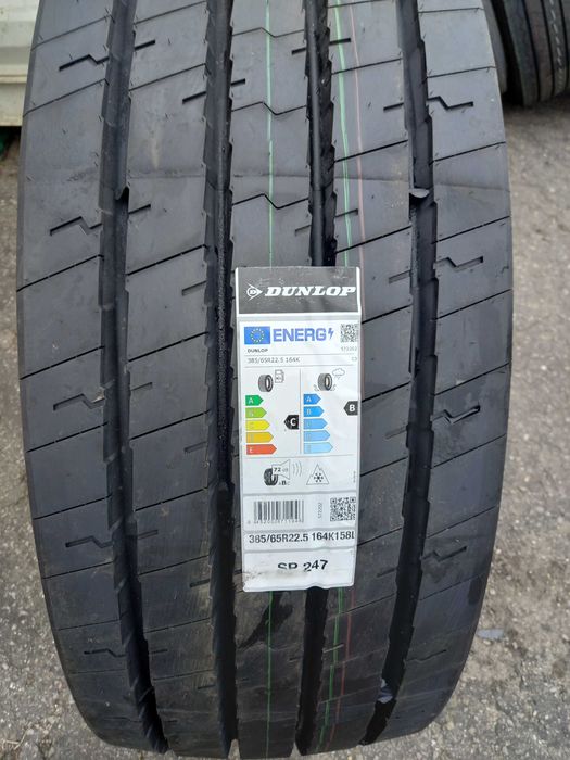 Opony 385/65 R 22.5 Dunlop SP 247 HL nowe