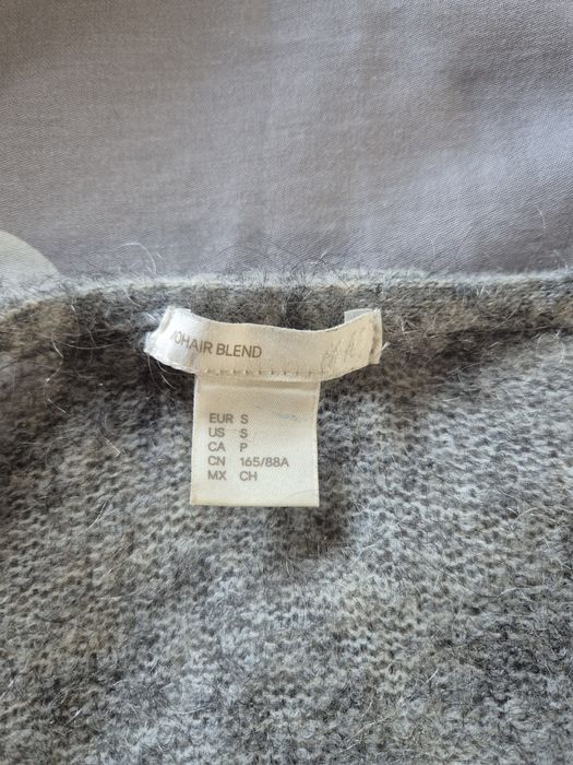 Sweter Moher Wełna H&M S/M