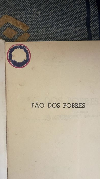 Livro Pão dos Pobres