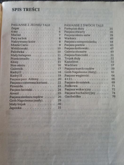 45 pasjansów. Edyta Strzelecka.