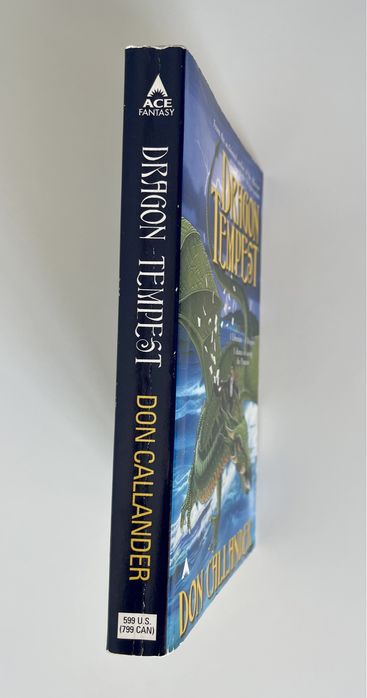 Livro: "Dragon Tempest", de Don Callander