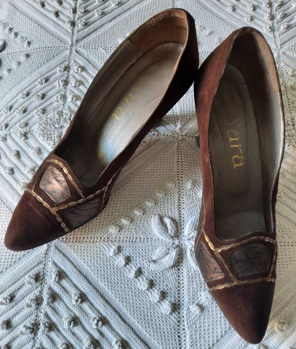 Sapatos Senhora castanhos