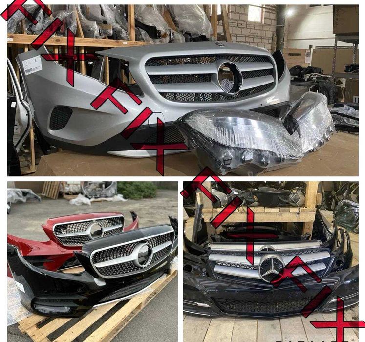 Капот бампер фара крило радіатор решітка MERCEDES BENZ CITAN компл