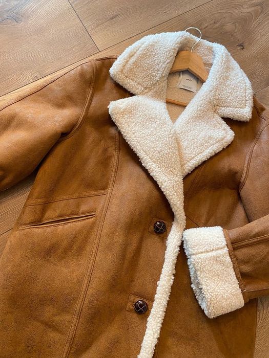 Mango kurtka brązowa