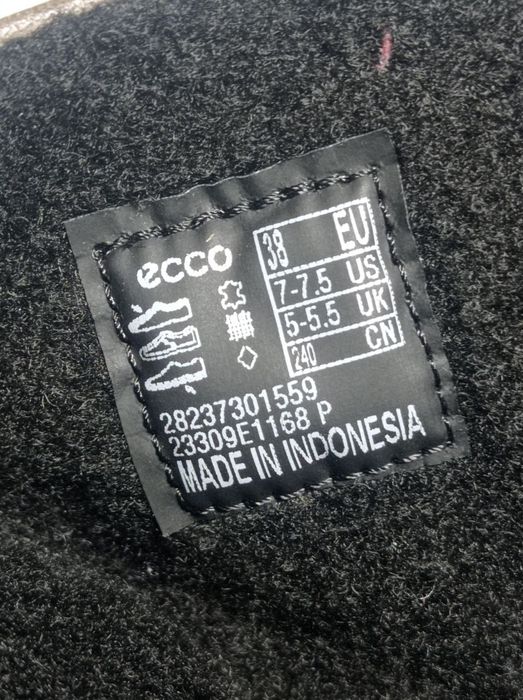 Черевики утеплені Ecco bella 38,43р.