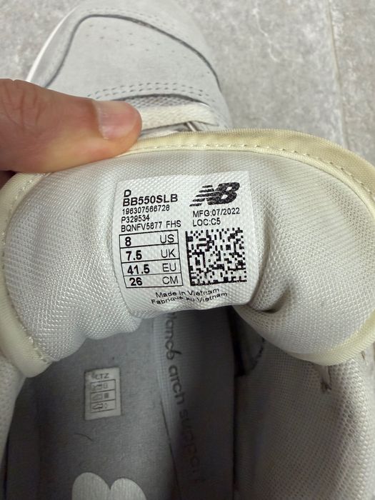 New Balance 550 Cinza