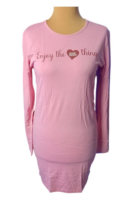 Damska koszula nocna Big Shirt Nightwear długi rękaw rozmiar S