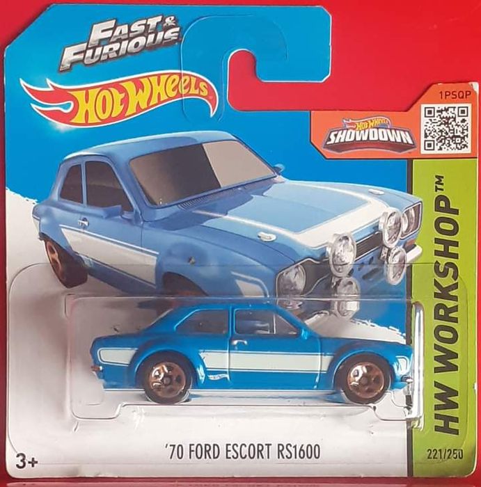 Hot wheels 70 Ford Escort RS1600