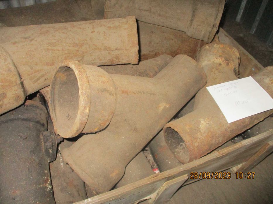 Труби чавунні та фітінги