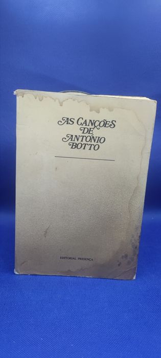 PA 6 - LIVRO - As canções de Antonio Botto