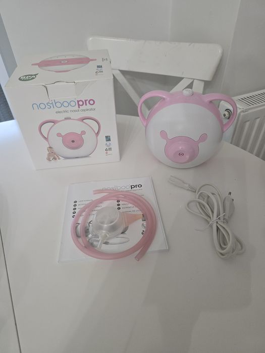aspirator do nosa Nosiboo Pro – różowy, stan bardzo dobry