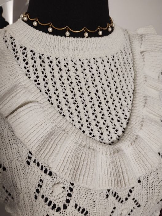 Sweter DeeZee ażurowy
