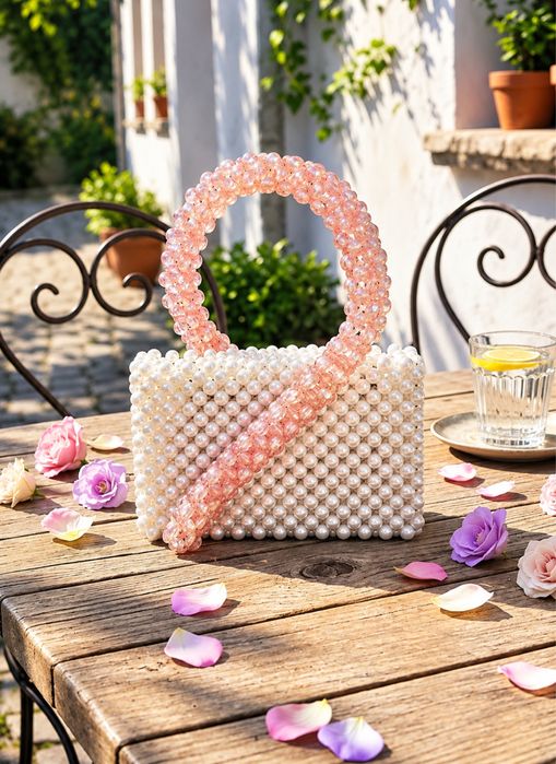 Сумка з акрилових намистин | Handmade | 3 моделі
