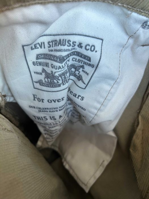 Levi's _ Sztruksowe spodnie Lot 511 r. 34/30