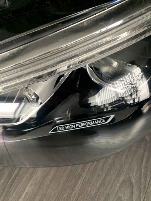 w206 фары левая правая америка европа led