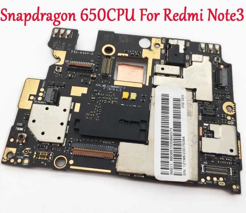материнская плата на детали Xiaomi Redmi Note 3 16Gb Snapdragon 650