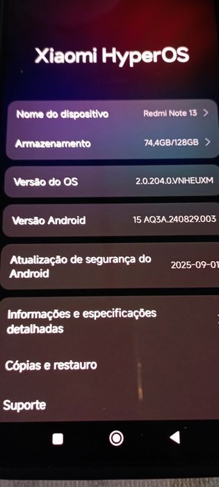 Vendo Xiaomi redmi note 13