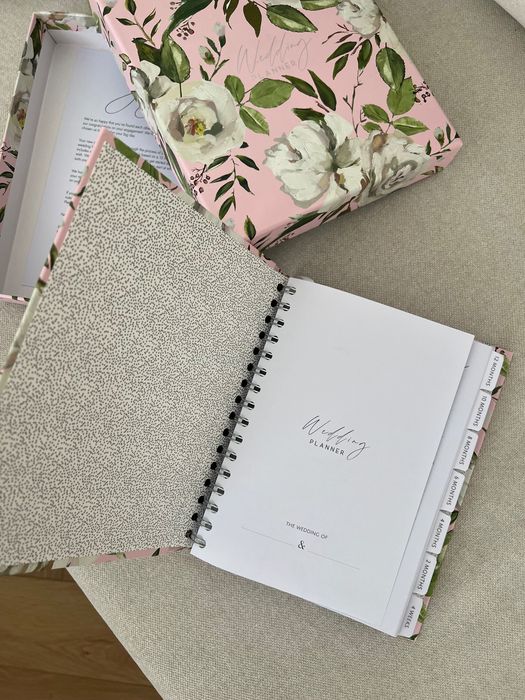 Planner, Album, Organizer Ślubny - LOVE notatnik