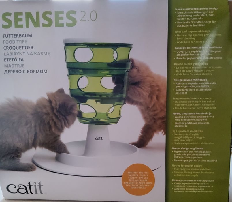 Comedouro Labirinto para Gatos - Catit Senses 2.0 Food Tree - Novo